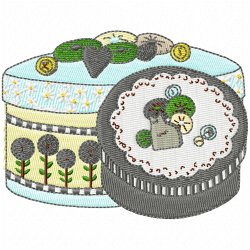 Foods And Sweets Embroidery Design 2